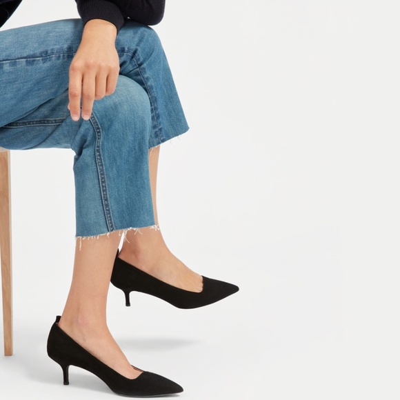 Everlane Shoes - NWOB Everlane The Editor Heel Suede Pointed Toe